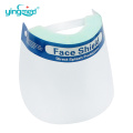 Protezione protettiva in plastica chiara in plastica faceshield facciale