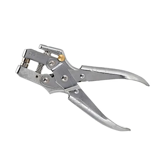 Multi-function Hole Punching Pliers for Leather Belt and Metal Guard Ring
