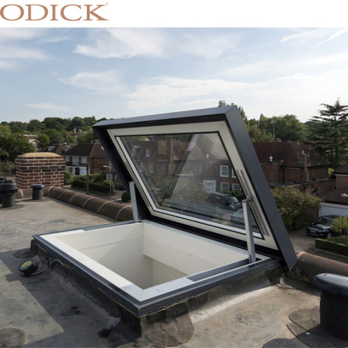 Top en aluminium Skylight Bedroom