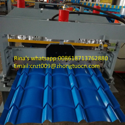 metal sheet roofing panel machine glazed roofing panel roll forming machine