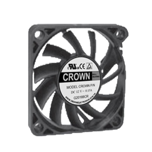 Crown 5v 12v 6010 przepływ osiowy wentylator stałego