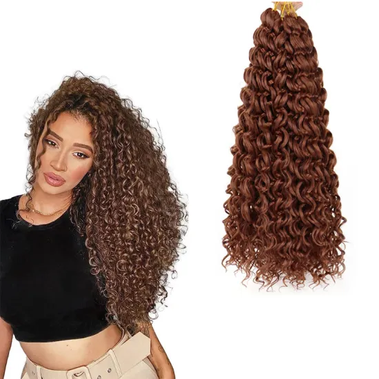 Bohemian Style Gogo Curl Crochet Hair Extensions: Deep Wave, Heat Resistant, and Soft Kinky Afro