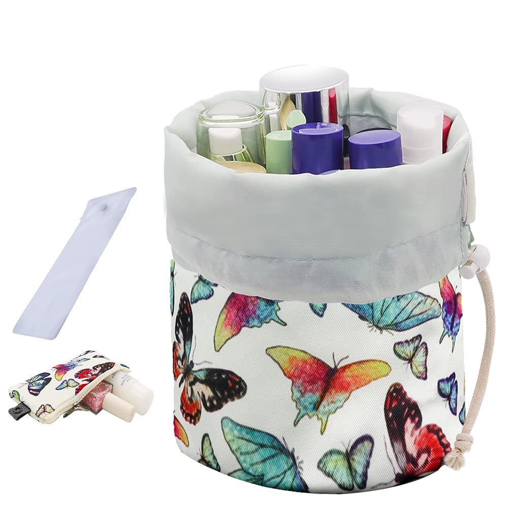 Portable Makeup Toiletry Pu Pouch