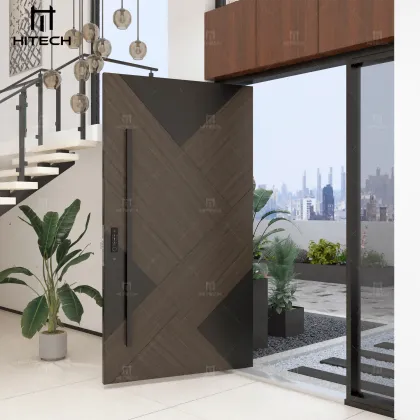 Hitech Luxury Design Villa Main Thermal Break Door