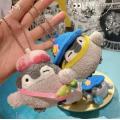 travel penguin plush stuffed toy pendant bag accessories