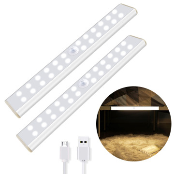 Rechargeable Motion Sensor Cabinet Light for Kitchen, Bedroom, Closet, and Wardrobe