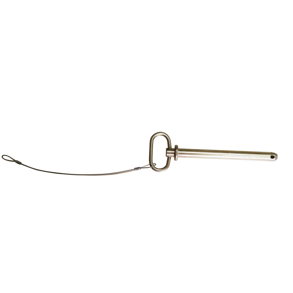 Trailer Hitch Coupler Pin With Wire Cable