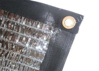Aluminet / Aluminum Tape and HDPE Knitting Shade Cloth , Gr