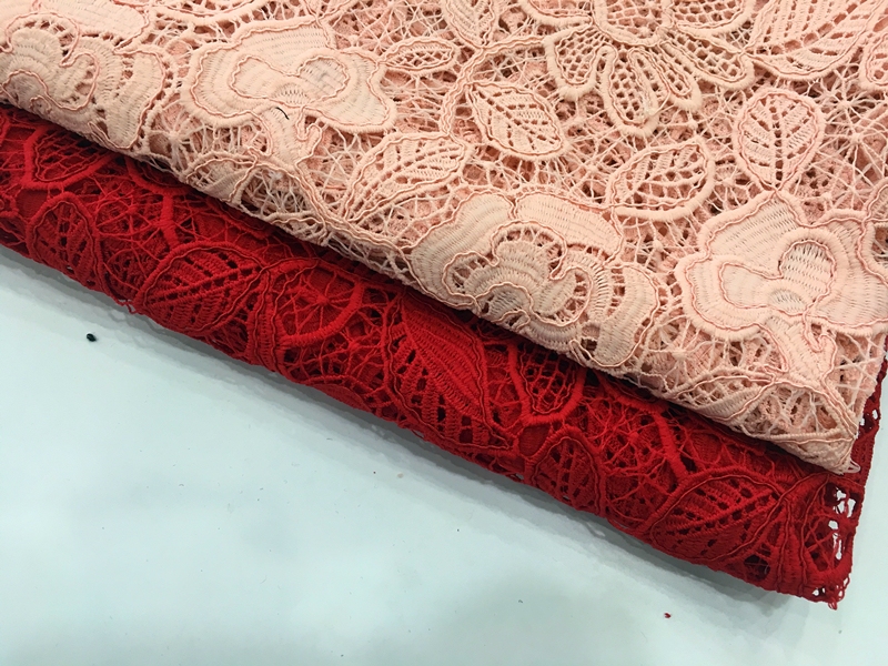 Hot Fashion Cord Embroidery Fabric