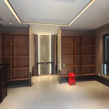 Luxury Stainless Steel Wine Display Cabinet for kitchen