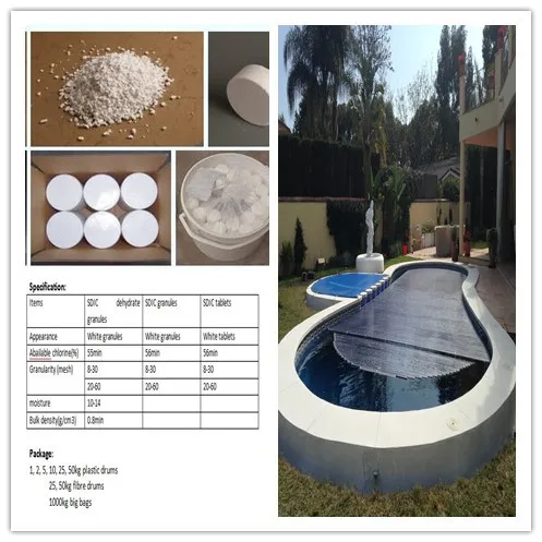CAS NO.51580-86-0 SDIC  dihydrate tablet