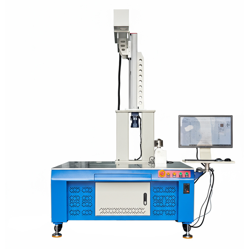 Máquina 1200*1200mm da marcação do laser da fibra do grande formato 3D Galvo MOPA
