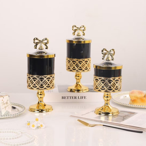 Vintage Elegant Multi-purpose Plastic Jars with Lids