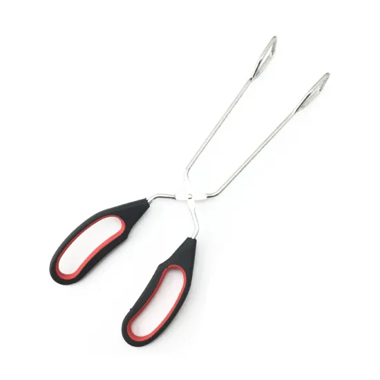 stainless steel ice kitchen tongs and bread tong