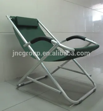 High quality beach chair with headrest