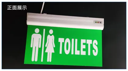 Factory Direct Safety Evacuation Indicator Acrylic LED Emergency Exit Lighting