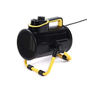 3KW Portable Industrial Room Electric Fan Heater with Ceramic Space Heater and Built-in Thermostat for Indoor Use - Wholesale Available