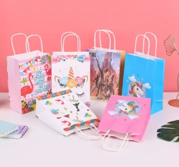 Customized Take Away Fashion Kraft Paper Gift Bags