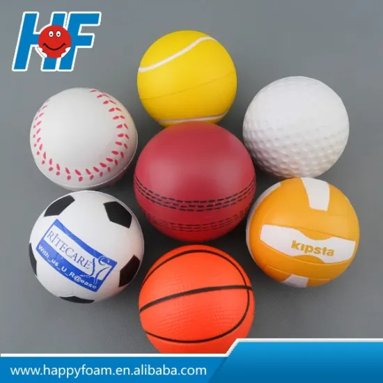 Promotional anti squeeze stress balls custom printed