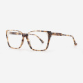 Super thin Square Acetate Female Optical Frames 23A3052