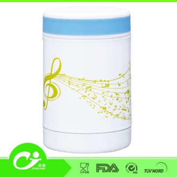 most sellling well 800ml golden stainless steel food container