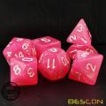 Bescon Moonstone Dice Set Peacock Blue、Bescon Polyhedral RPG Dice Set Moonstone Effect