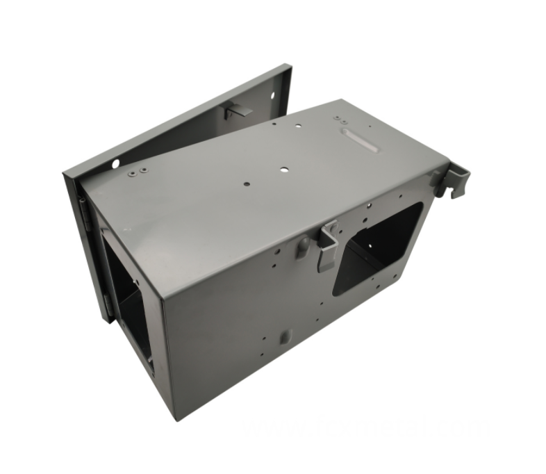 Telecom system in sheet metal housing