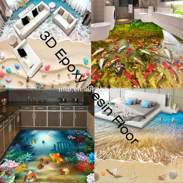 3D Epoxy Resin Home Flooring