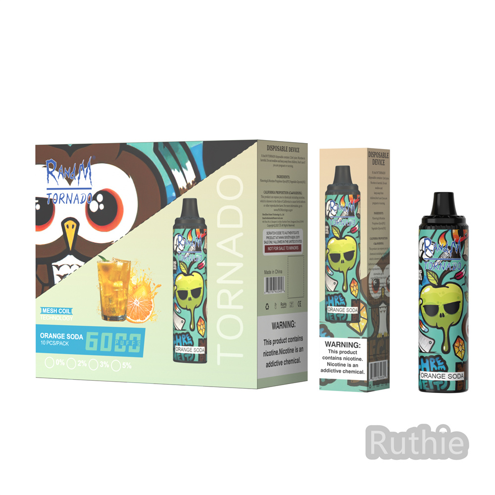 Blueberry Bubblegum Randm Vapes 6000