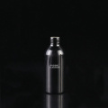 popular black glossy aluminum bottle container