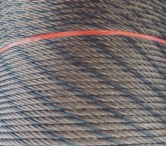 6X37 stainless steel wire rope 12mm 304