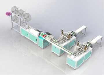2020 New Fast Speed Automatic Ear Loop Face Mask Making Machine
