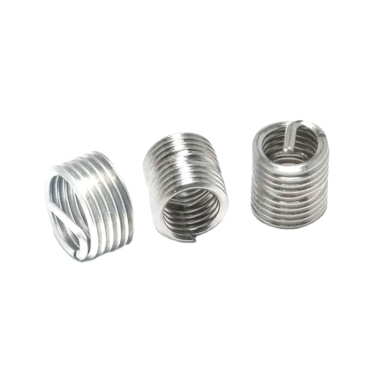 BS7751 Standard ST3*0.5*1D Type Stainless Steel Screw Thread Insert Natural Surface Treatment by Manufacturer