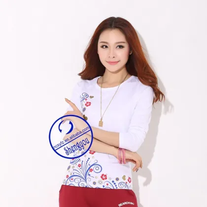 clothing, cotton ladies tops, custom women shirt
