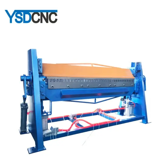 Small Pneumatic Flange Bending Machine for Sheet Metal Press Brake Folding for Sale