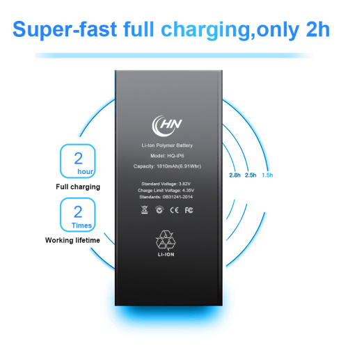 customize new replacement iphone 6 battery