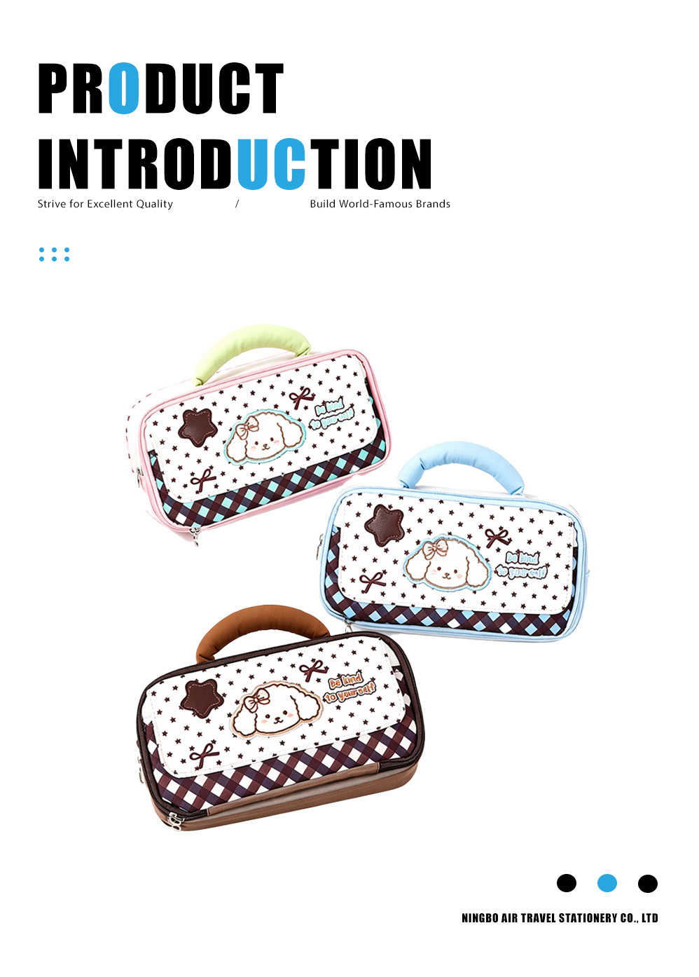 Cartoon Puppy Pencil Case(1)