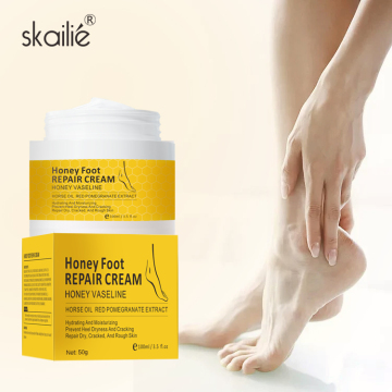 Low Moq Custom Logo Intensive Moisturizing Foot Cream for Cracked Heels