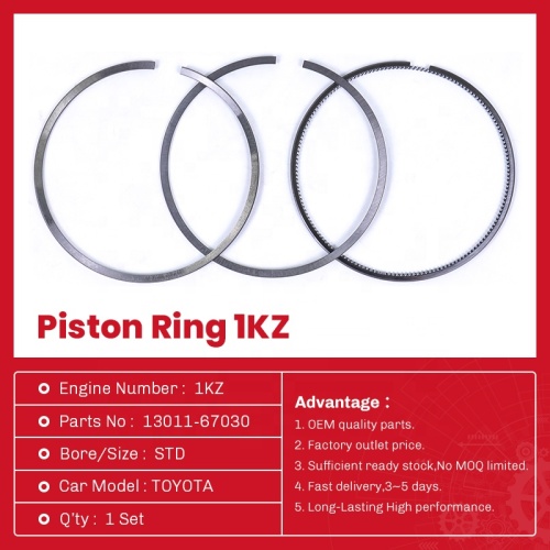 Toyota Engine Parts 1Kz Rings 13011-67030