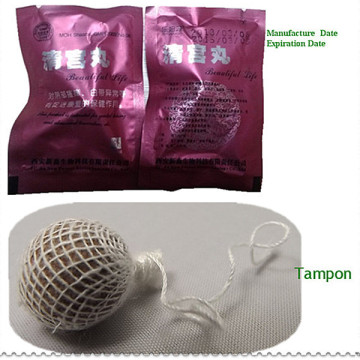 High Qualitified Lefuyuan Vaginal Clean Point Tampon Get Rid of Gynaecological Disease