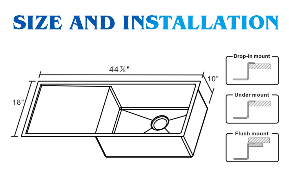 drain board sink