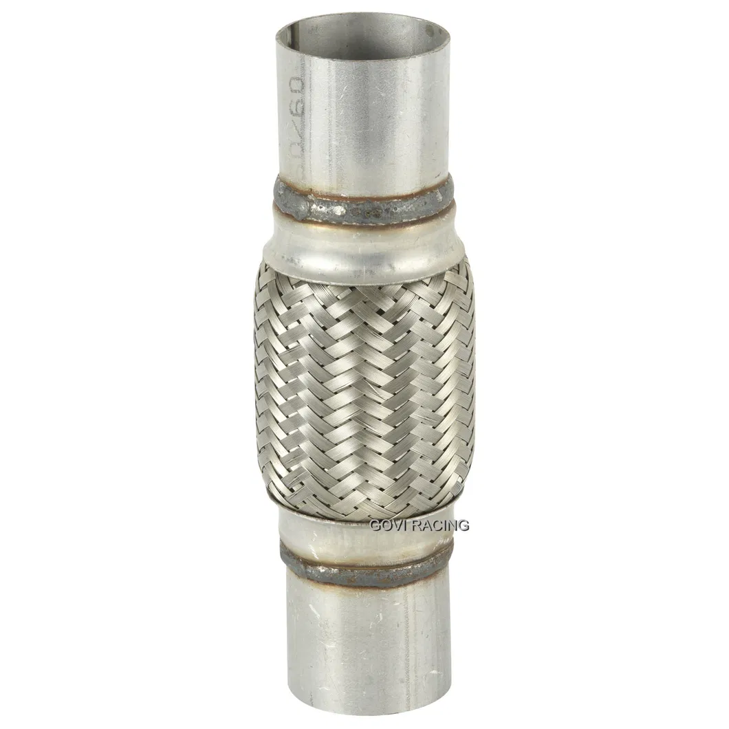 TUBO DI SCARICO DI SCARICATO AUTO CONTRO CON COLLARI 45 mm/48 mm/51 mm/57/63/76 mm