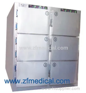 6 Corpse Mortuary Refrigerating Caskets 