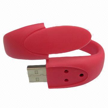 Bracelet Memory Stick, Supports USB Full-speed (12Mbps) Transmission, High Reading and Writing Speed
