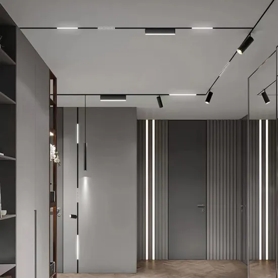 48V Smart Magnetic LED Track Light Dimmable Flood Lighting System