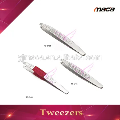 most popular lady beauty tools slanted eyebrow tweezers