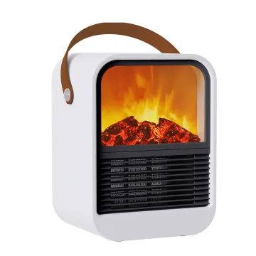 Portable Flame Heater for Office Desk