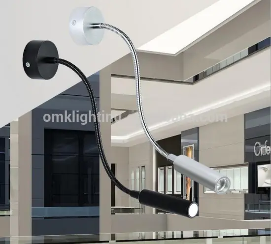 flexible led bedside wall light, work light ,with ES driver inside