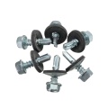 steel tek screws roofing hex head