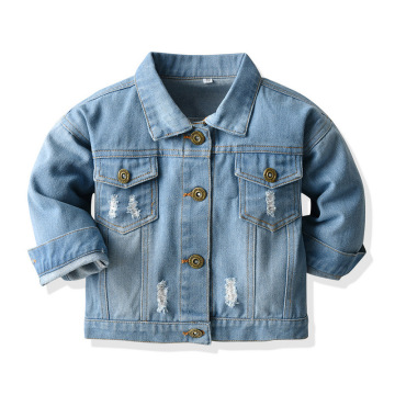 Baby Boys Birds Denim Capas de mezclilla